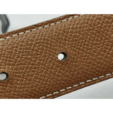 Load image into Gallery viewer, Hermes Belt Constance Black Gold Leather Reversible Silver