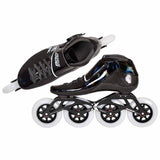 Load image into Gallery viewer, Powerslide Accel Black 100 Racing Skates
