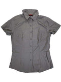 Load image into Gallery viewer, Womens Woven Short Sleeve Shirt