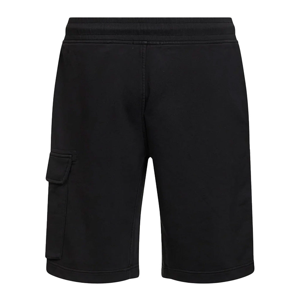 [C.P. Company] Diagonal Raised Fleece Cargo Lens Sweatshorts