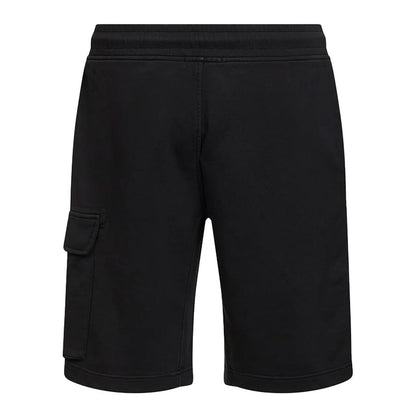 [C.P. Company] Diagonal Raised Fleece Cargo Lens Sweatshorts