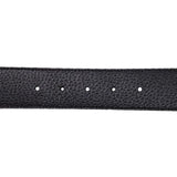 Load image into Gallery viewer, Gucci Wide Belt Double G Dj20 T 1000 Calfskinleather Black Goldhardware