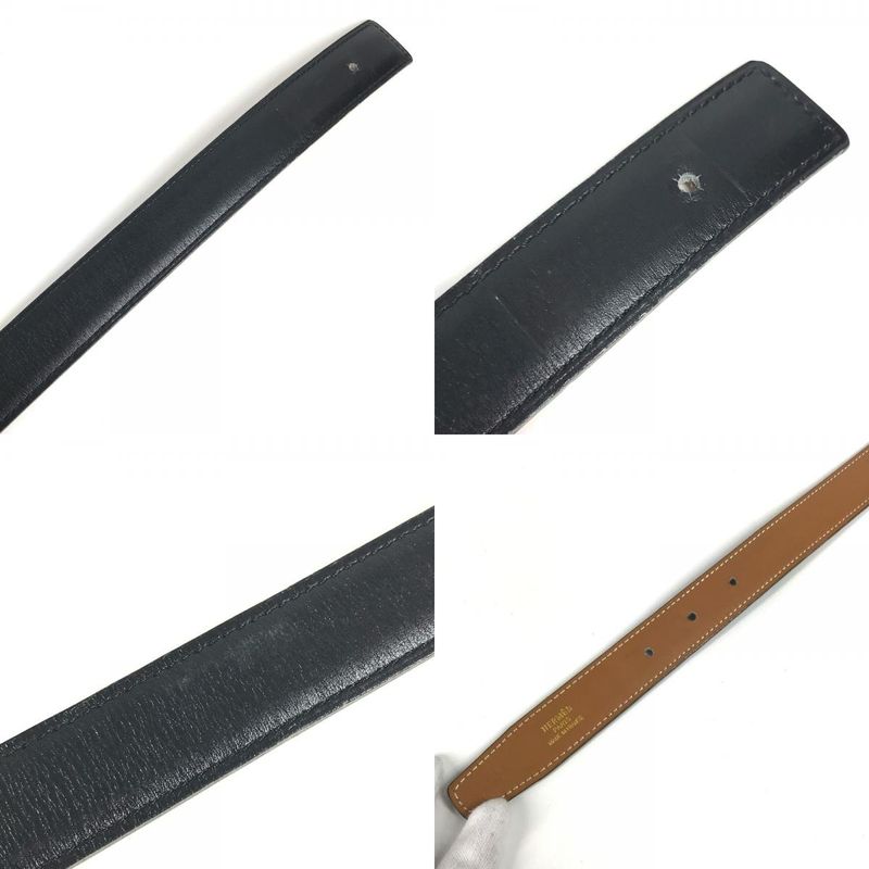 Hermes Belt Only Leather Black