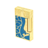 Load image into Gallery viewer, S.T. DUPONT Ligne 2 Fender BlUE Lacquered Lighter/Briquet C16026CL