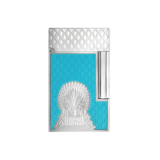 S.T. DUPONT Ligne 2 Lacquered Game of Thrones Icy Blue Lighter/Briquet C16412
