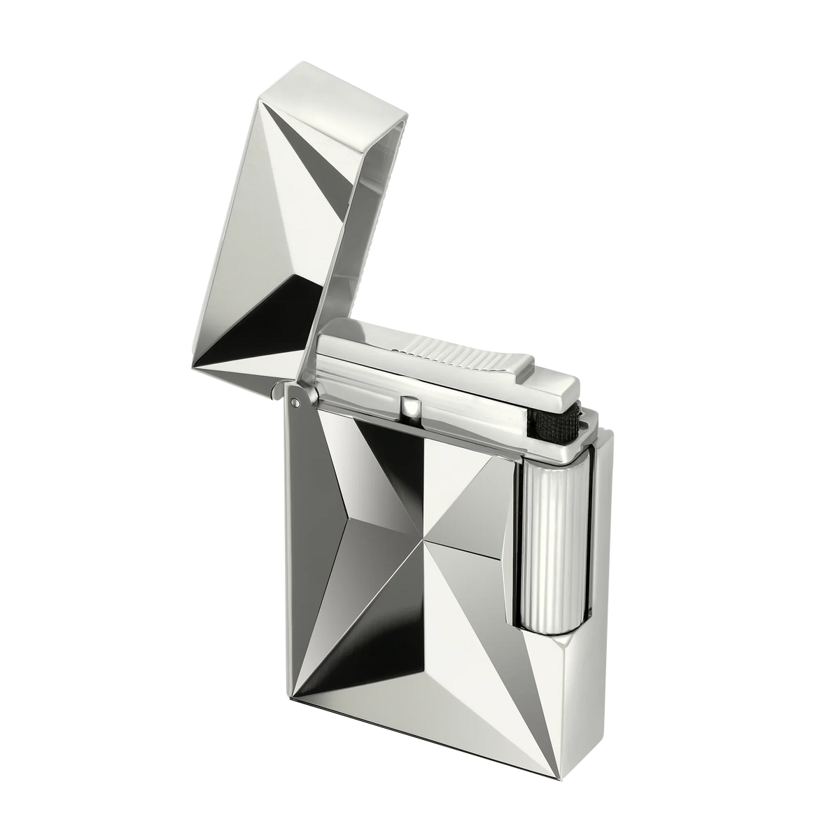 S.T. DUPONT Ligne 2 Small Fire X Palladium Lighter/Briquet C18610