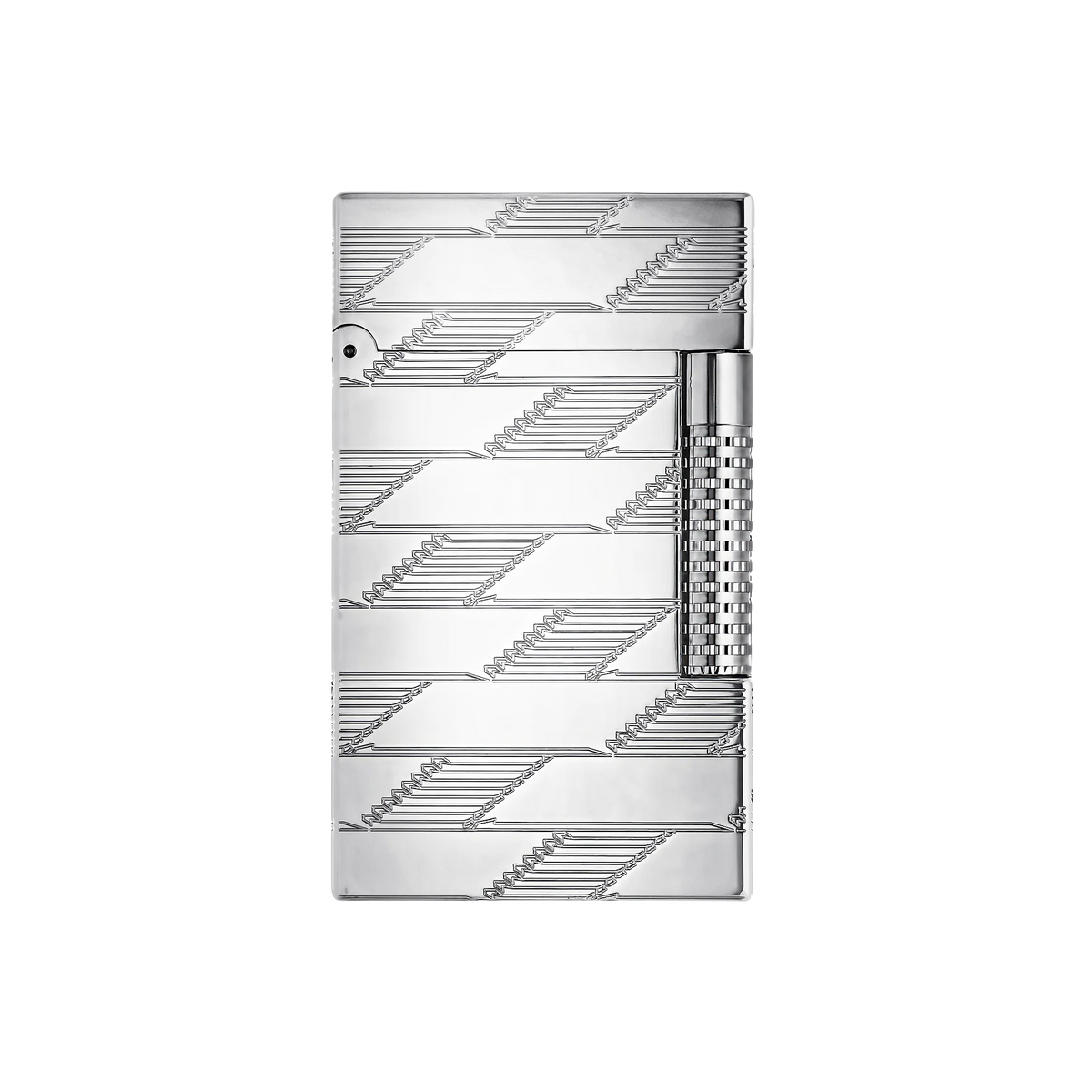 S.T. Dupont Le Grand Guilloche Monogram 1872 Palladium Lighter/Briquet C23180