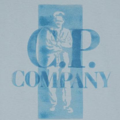 [C.P. Company] 30/1 Jersey Comfort Logo T-Shirt