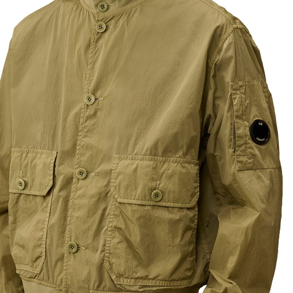 [C.P. Company] Chrome - R Button Bomber Jacket