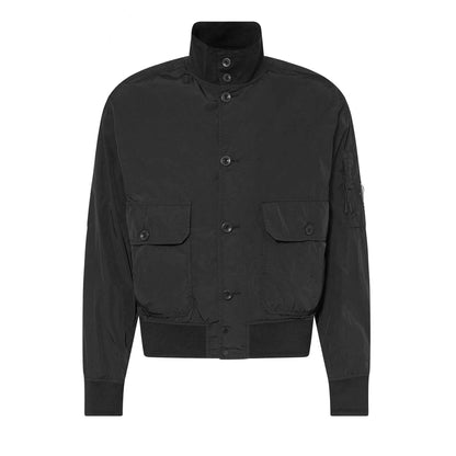 [C.P. Company] Chrome-R Full Button Jacket in Black