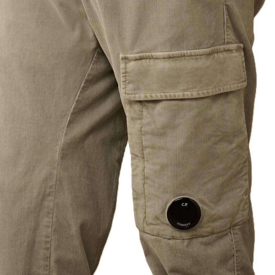 [C.P. Company] Corduroy Lens Cargos in London Fog