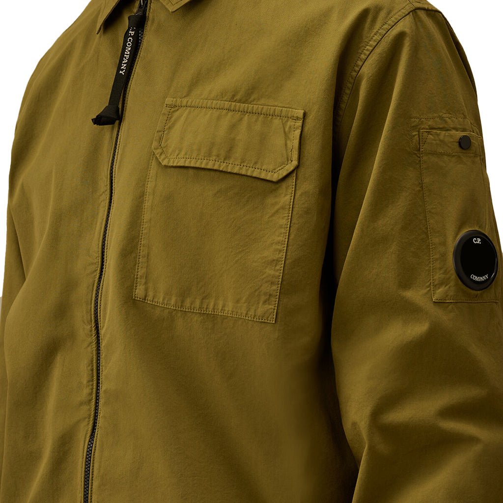 [C.P. Company] Cotton Gabardine Overshirt