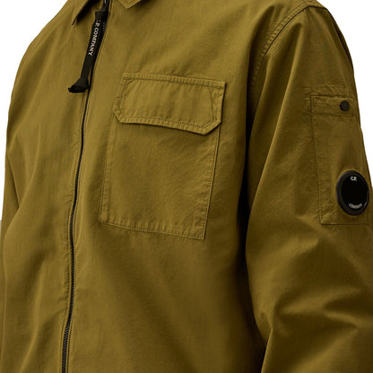 [C.P. Company] Cotton Gabardine Overshirt