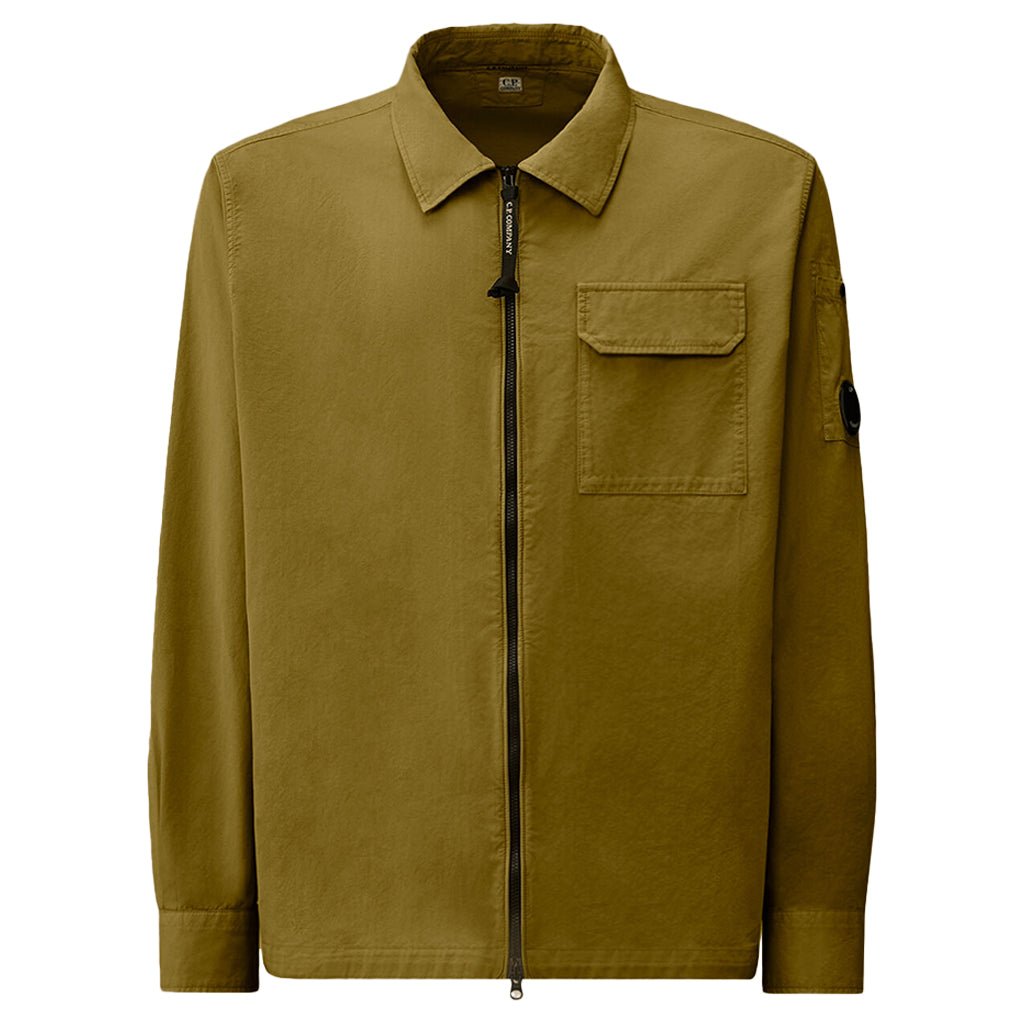 [C.P. Company] Cotton Gabardine Overshirt