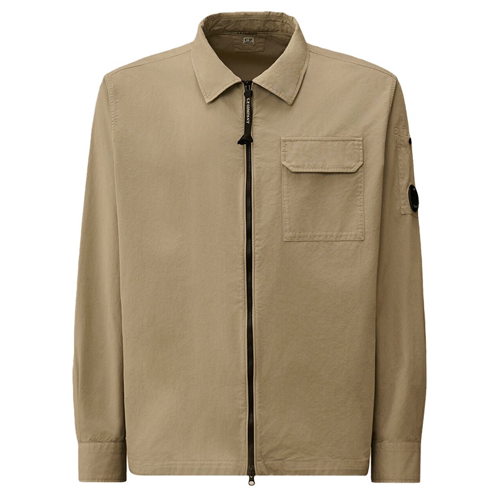 [C.P. Company] Cotton Gabardine Overshirt