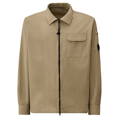 [C.P. Company] Cotton Gabardine Overshirt