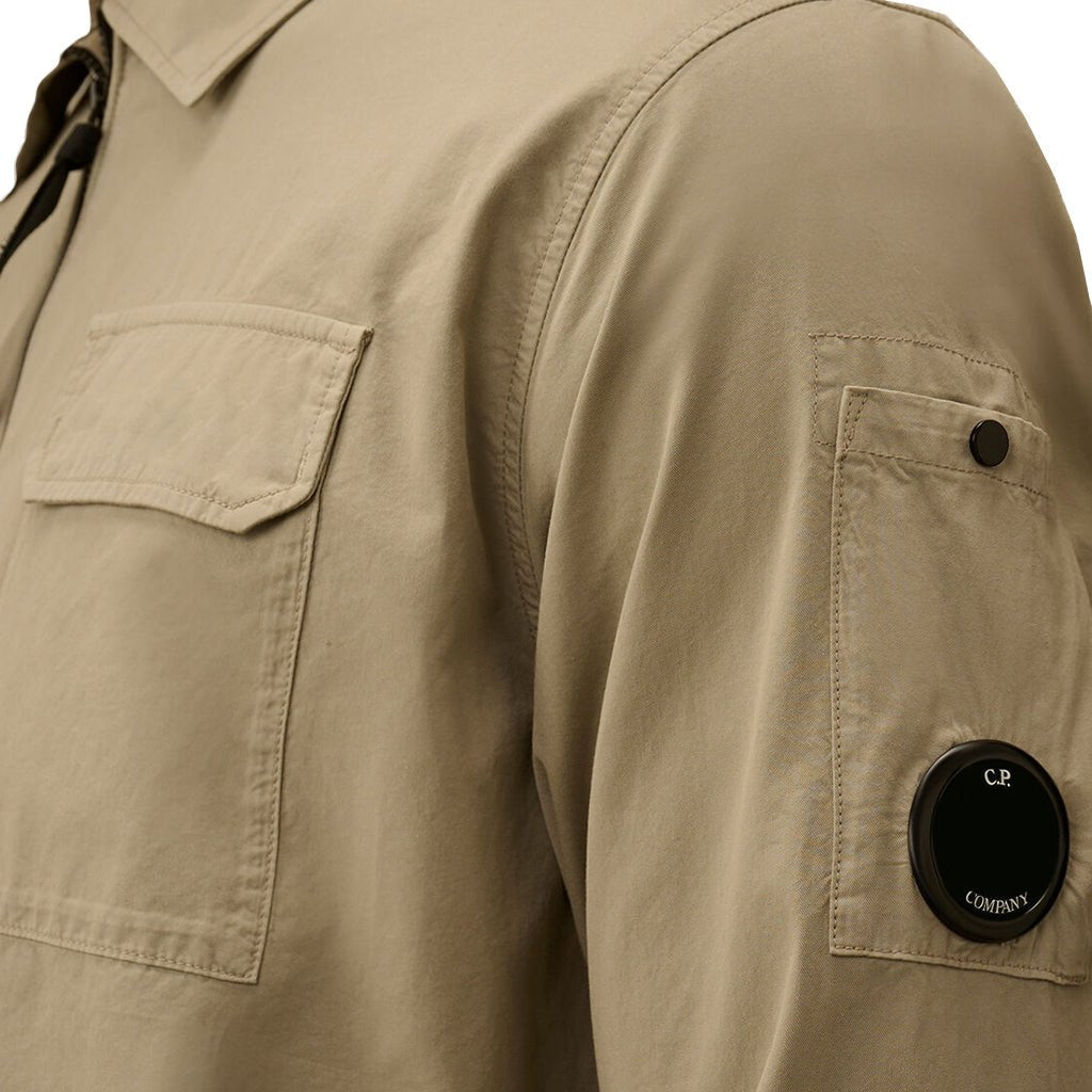 [C.P. Company] Cotton Gabardine Overshirt