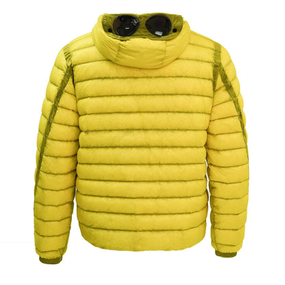 [C.P. Company] DD-Shell Goggle Hooded Down Jacket in Green Sheen