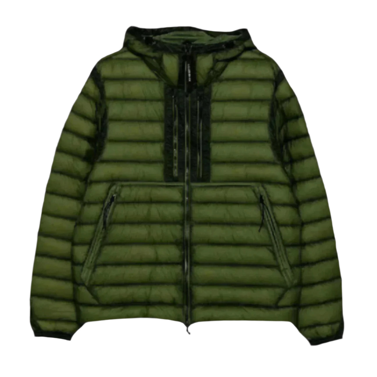 [C.P. Company] DD-Shell Goggle Hooded Down Jacket in Capers Green