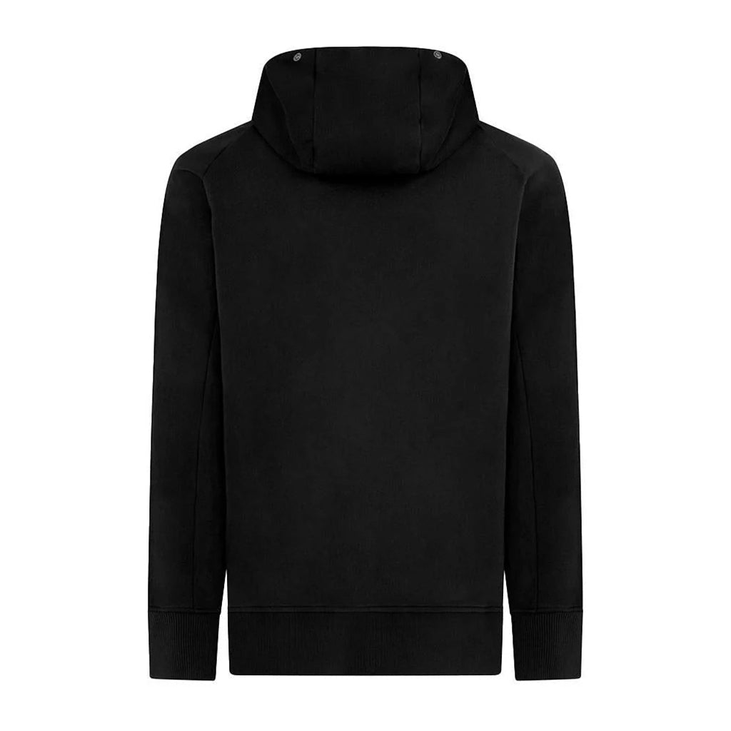 [C.P. Company] Diagonal Raised Fleece Zipped Goggle Hooded Sweatshirt
