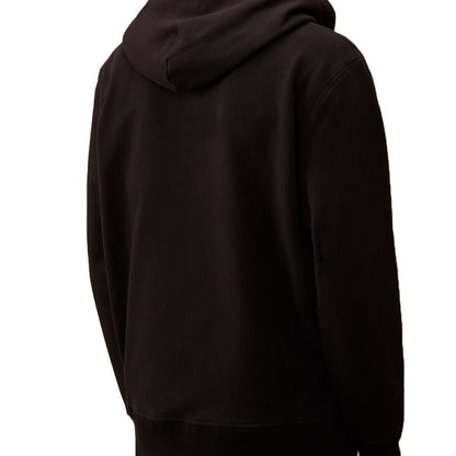 [C.P. Company] Diagonal Raised Fleece Zipped Logo Hooded Sweatshirt