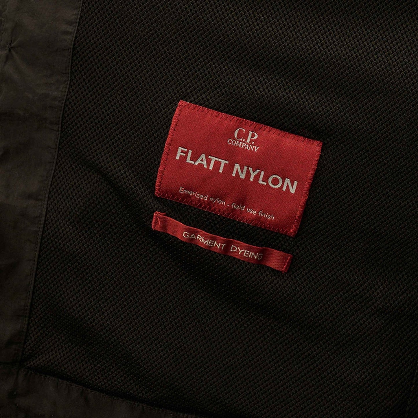 [C.P. Company] Flatt Nylon Goggle Overshirt in Black