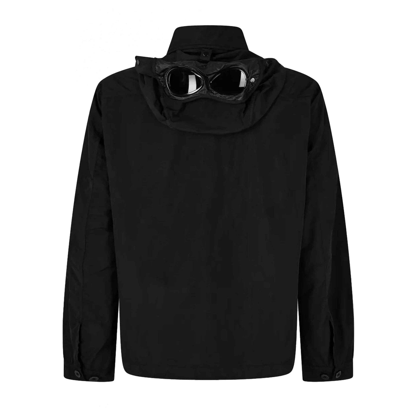 [C.P. Company] Flatt Nylon Goggle Overshirt in Black