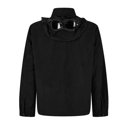 [C.P. Company] Flatt Nylon Goggle Overshirt in Black