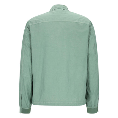 [C.P. Company] Flatt Nylon Overshirt in Agave Green