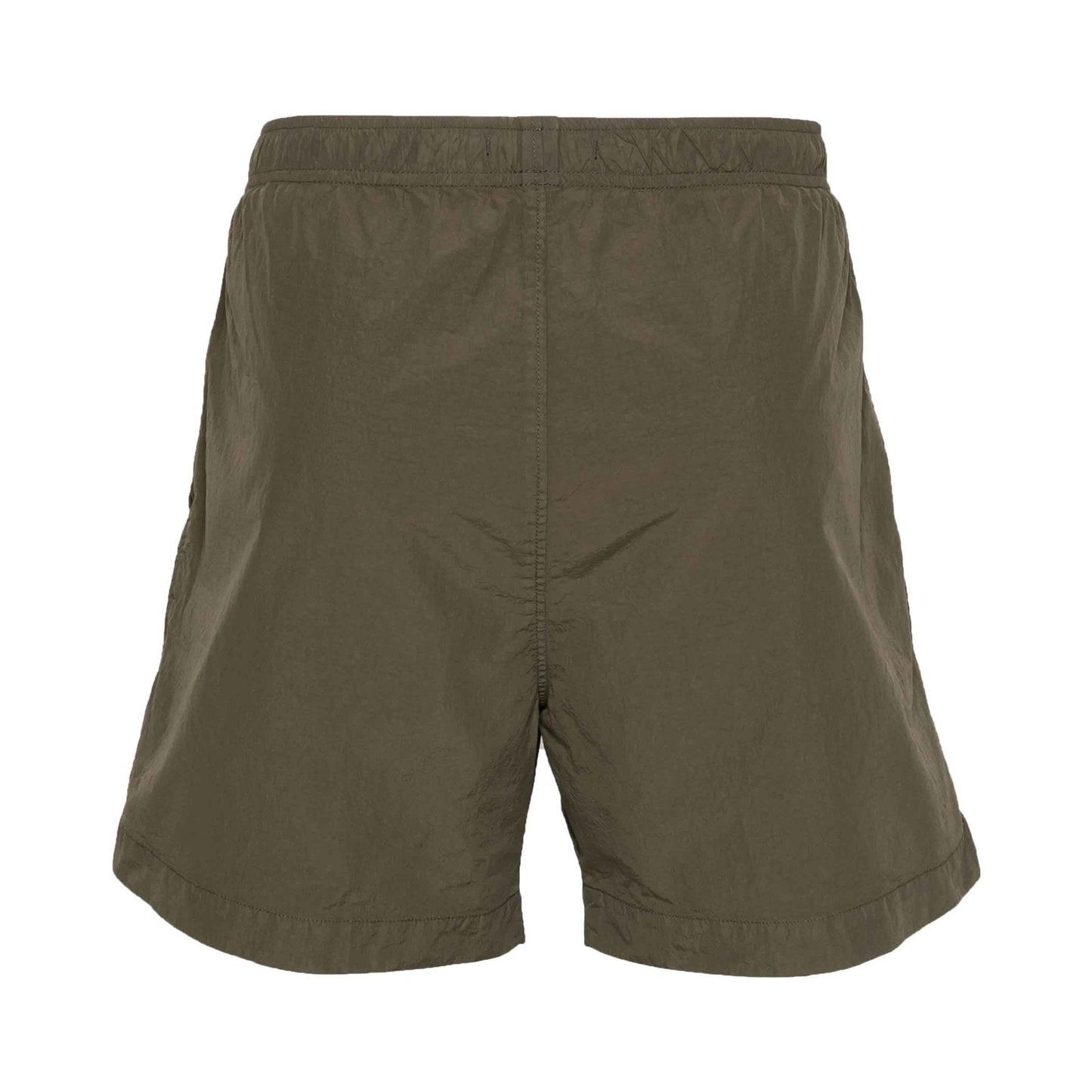 [C.P. Company] Flatt Nylon Utility Lens Swimshorts in Ivy Green