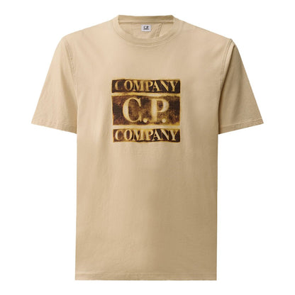 [C.P. Company] Jersey 30/1 PD Faded Logo T-Shirt