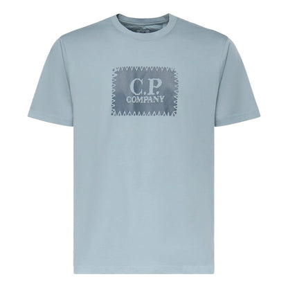 [C.P. Company] Jersey 30/1 Short Sleeve Logo Label T-Shirt