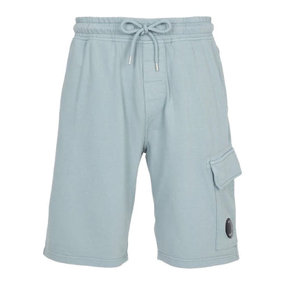 [C.P. Company] Light Fleece Cargo Lens Sweatshorts