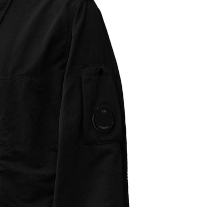 [C.P. Company] Overshirt Diagonal Flatt Nylon in Black