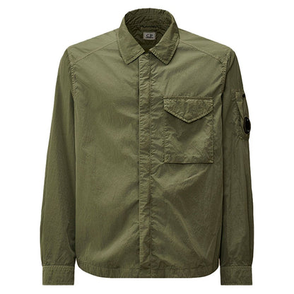 [C.P. Company] Overshirt In Chrome - R