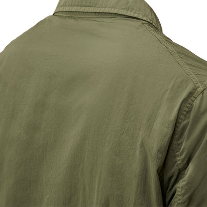[C.P. Company] Overshirt In Chrome - R