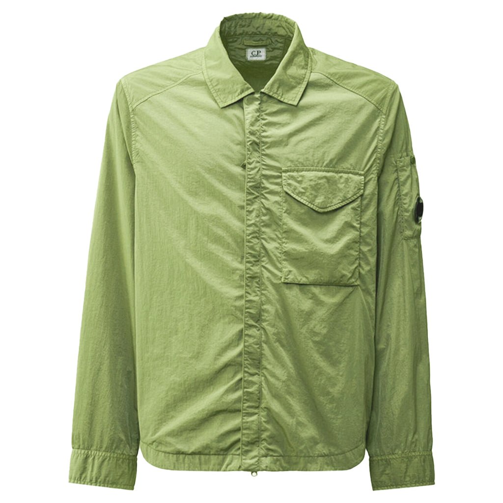 [C.P. Company] Overshirt In Chrome - R