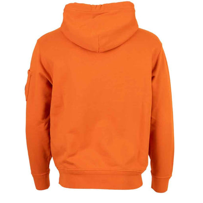 [C.P. Company] Resist Dyed Lens Hoodie in Orange