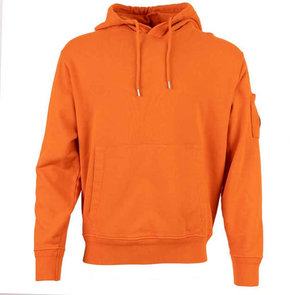 [C.P. Company] Resist Dyed Lens Hoodie in Orange