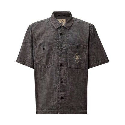 [C.P. Company] Chambray Short Sleeve Shirt