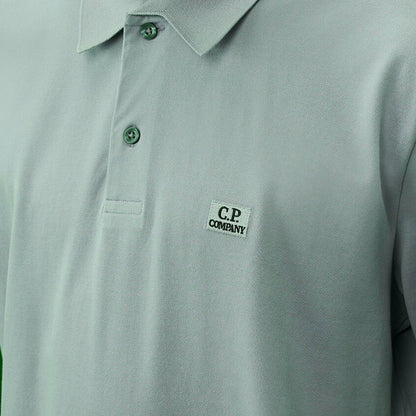 [C.P. Company] Stretch Piquet Short Sleeve Polo Point Collar