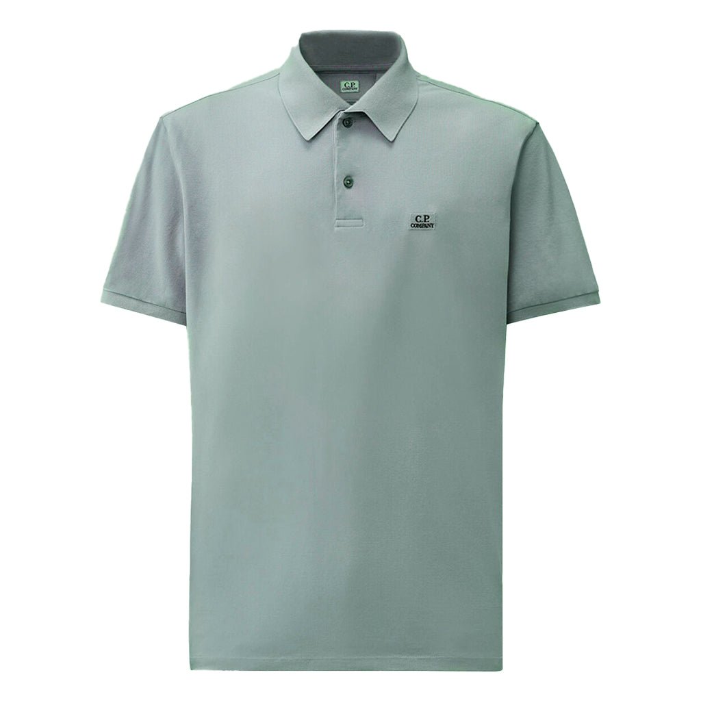 [C.P. Company] Stretch Piquet Short Sleeve Polo Point Collar