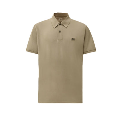 [C.P. Company] Stretch Piquet Short Sleeve Polo Point Collar