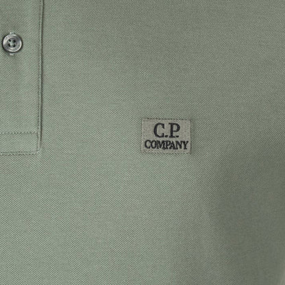 [C.P. Company] Stretch Piquet Short Sleeve Polo