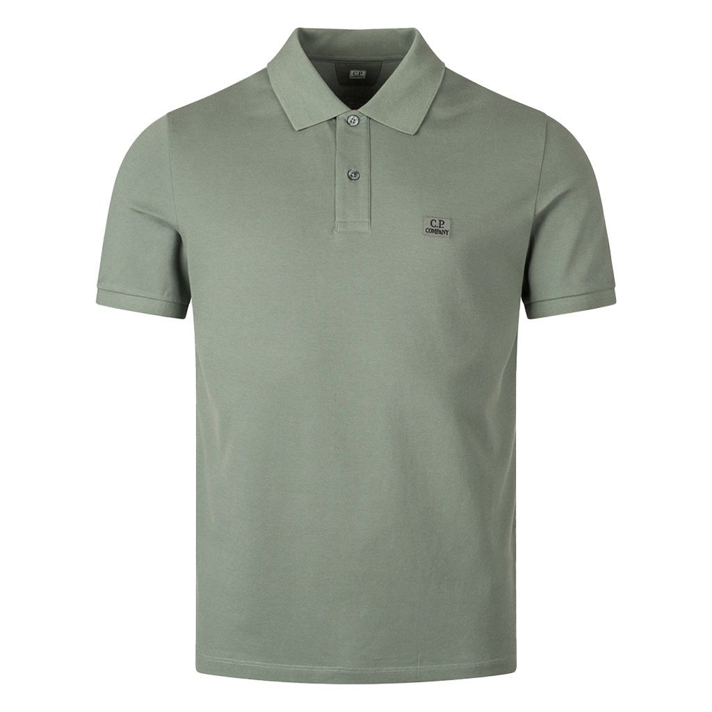 [C.P. Company] Stretch Piquet Short Sleeve Polo