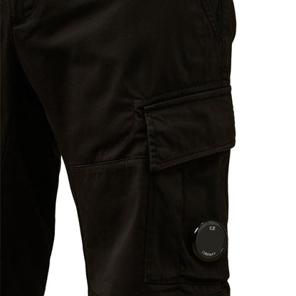 [C.P. Company] Stretch Sateen Cargo Lens Shorts