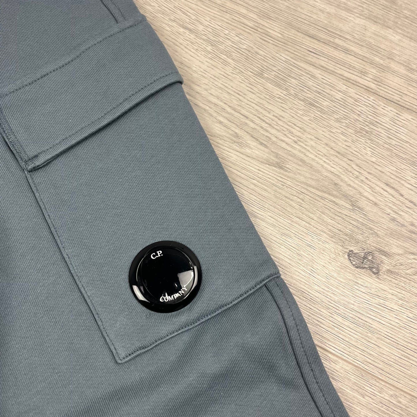 CP Company Raised Fleece Sweatpants - Stormy