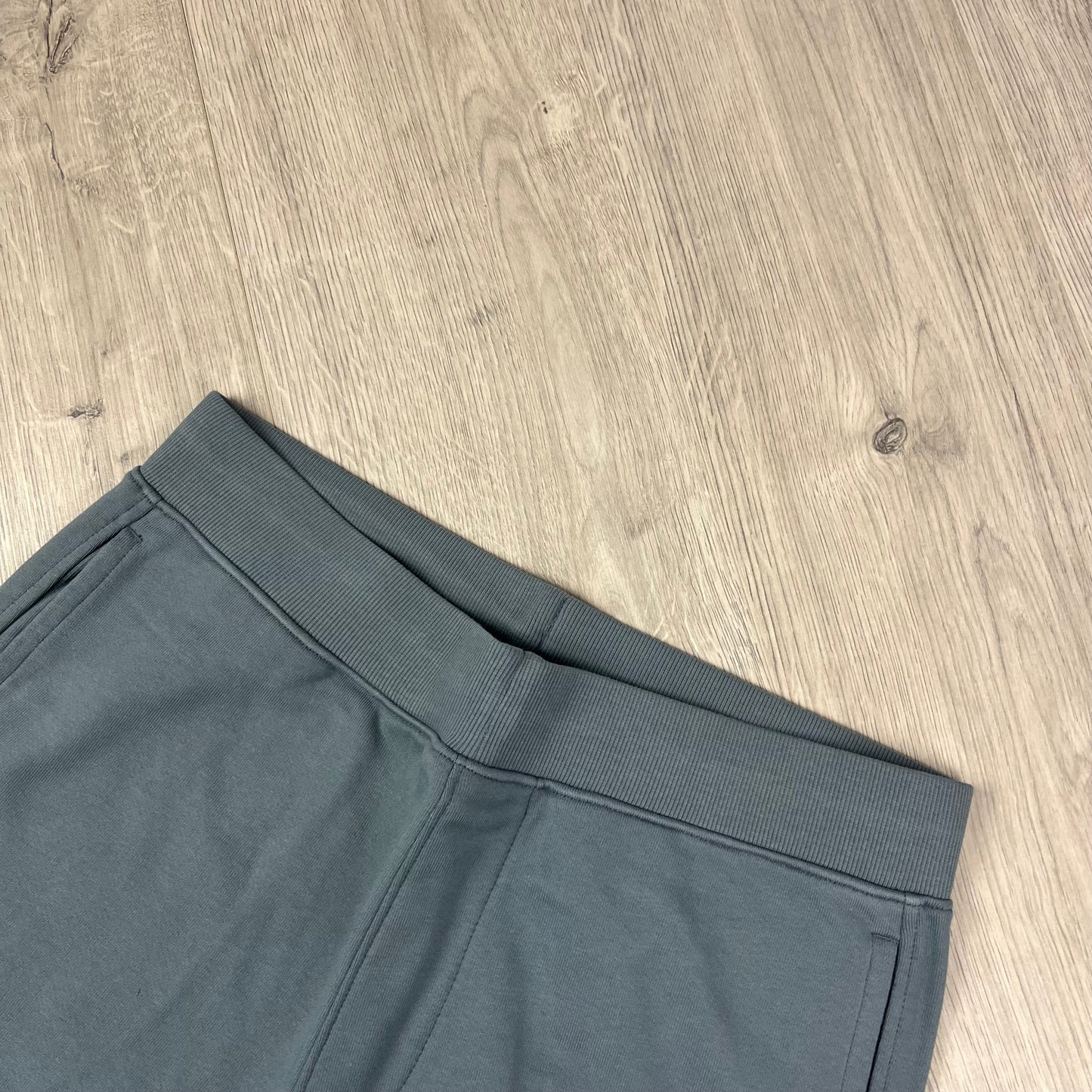 CP Company Raised Fleece Sweatpants - Stormy