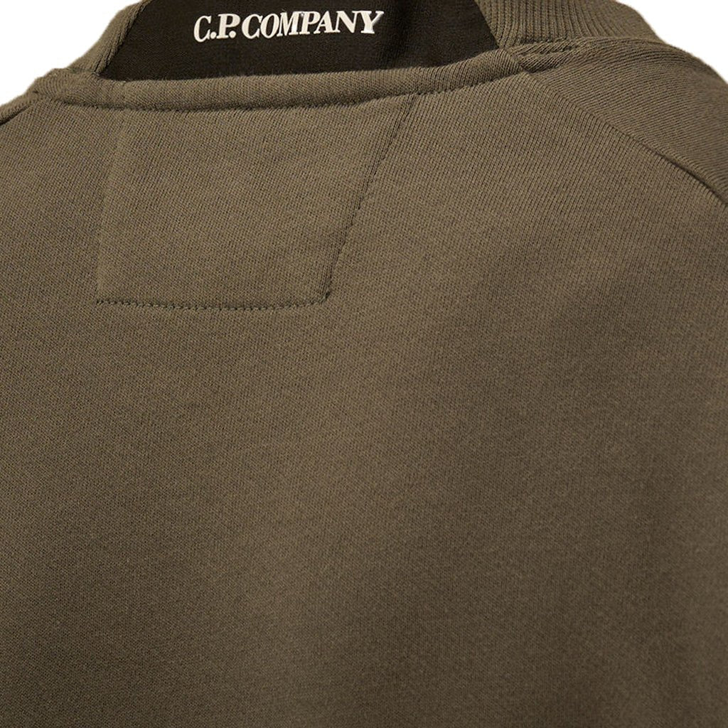 [C.P. Company] Sweatshirts Crew Neck In Diagonal Raised Fleece