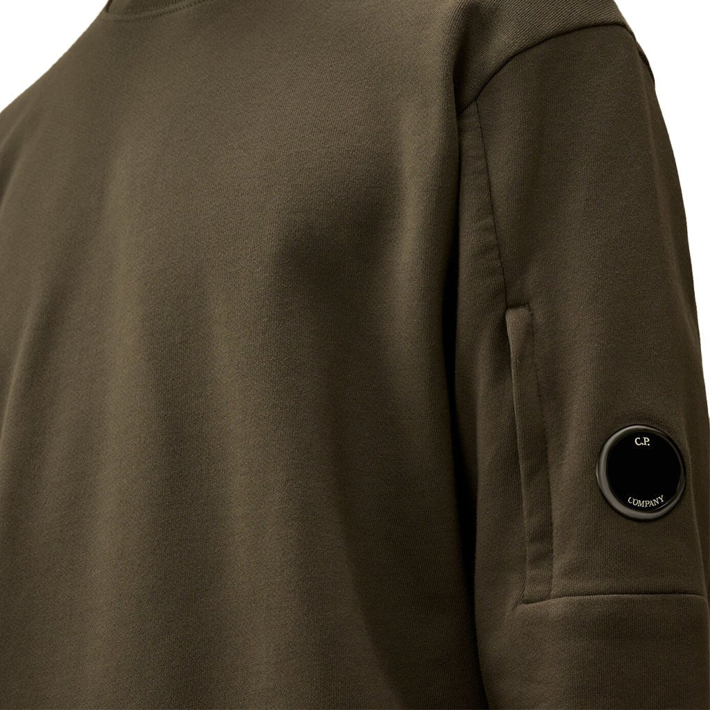 [C.P. Company] Sweatshirts Crew Neck In Diagonal Raised Fleece